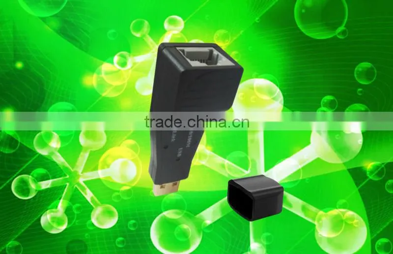 blak Usb 2.0 external network latest lan card with led light High Speed 480Mbps