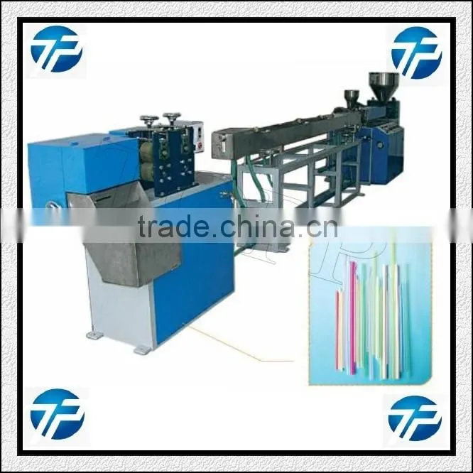 Price of Single Color Plastic Drinking Straw Extrusion Machine