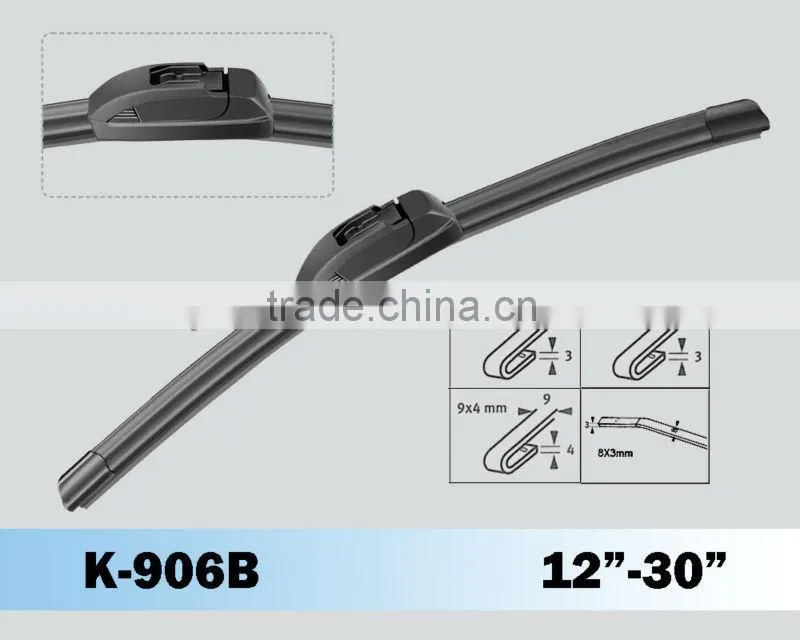 K-906B Bosch Type Universal Flat Wiper Blade, anco wiper blade