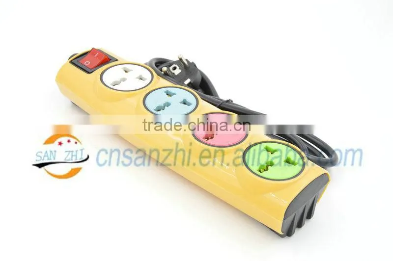 Alibaba co uk orange plug socket outlet with surge protector for Britain Malaysia Singapore India Hong-Kong etc