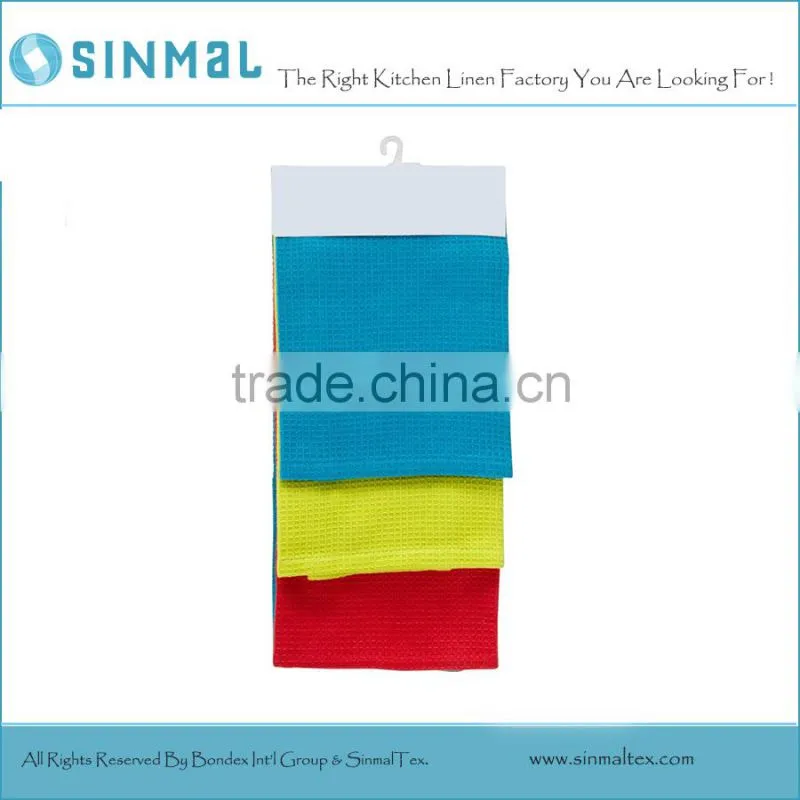 Waffle Dish Towel Set Tea Towel Set