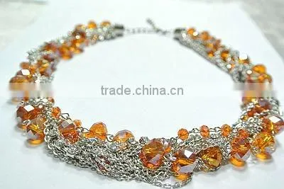 crystal necklace