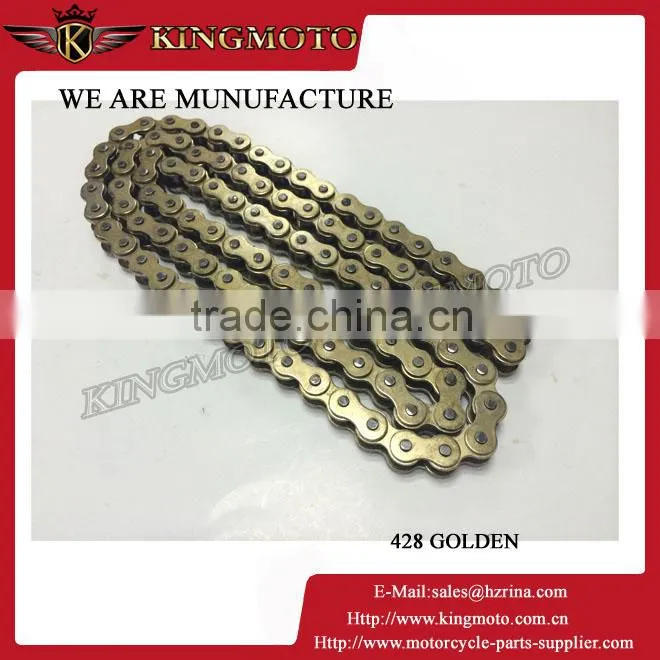 Natural color 40Mn125cc 150cc 150cc engine timing chain for dirt bike motorcycle ATV