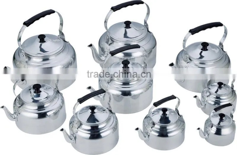 electrochemical yellow middle east aluminum tea kettle water kettle