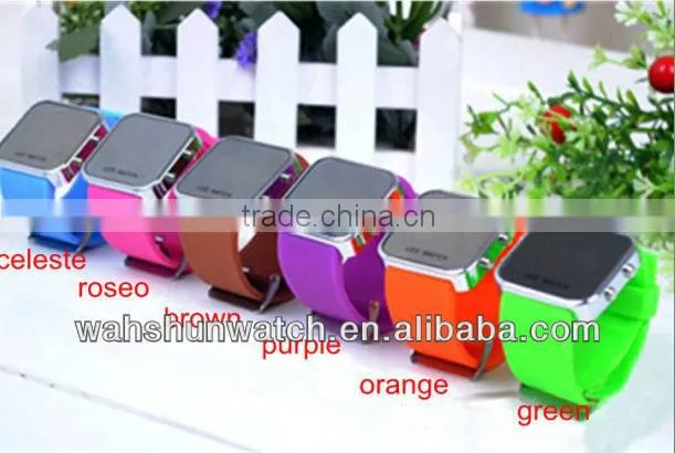 Adult / Kids Sizes Colorful Waterproof / Sport Wrist Watch silicone