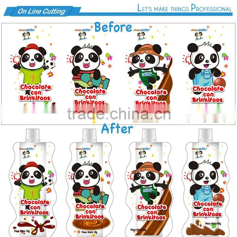 Plastic shaped packaging
