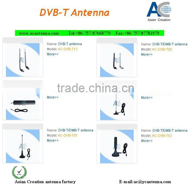 Active UHF DAB-T CAR Antenna