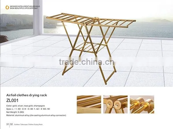 Floor Standing Balcony Drying Rack