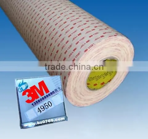1.1mm Thickness 3M 4950 Double-Side Foam Tape