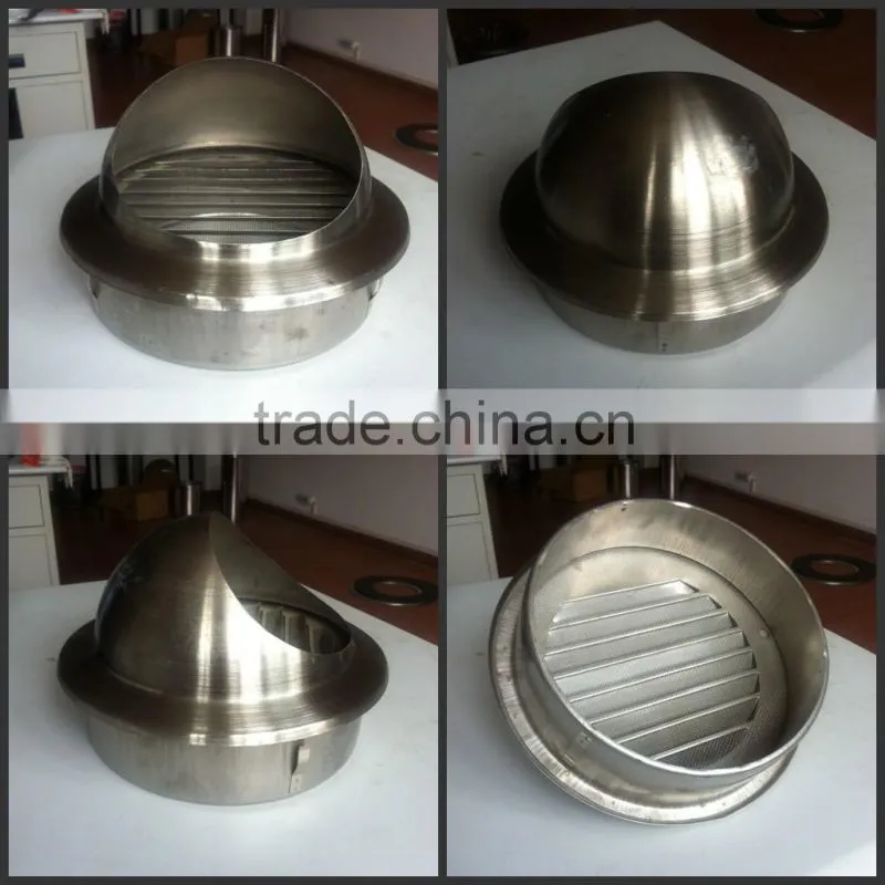 CE stainless steel chimney rain cap gas fireplace chimney pipe flue kits system
