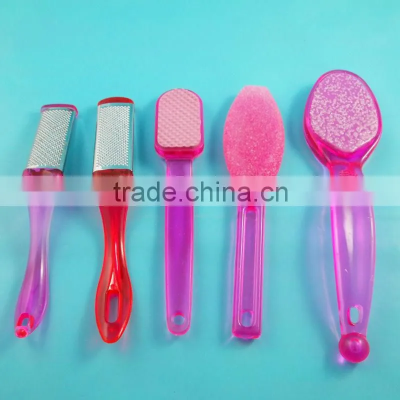 Double side metal & sandpaper pedicure foot file