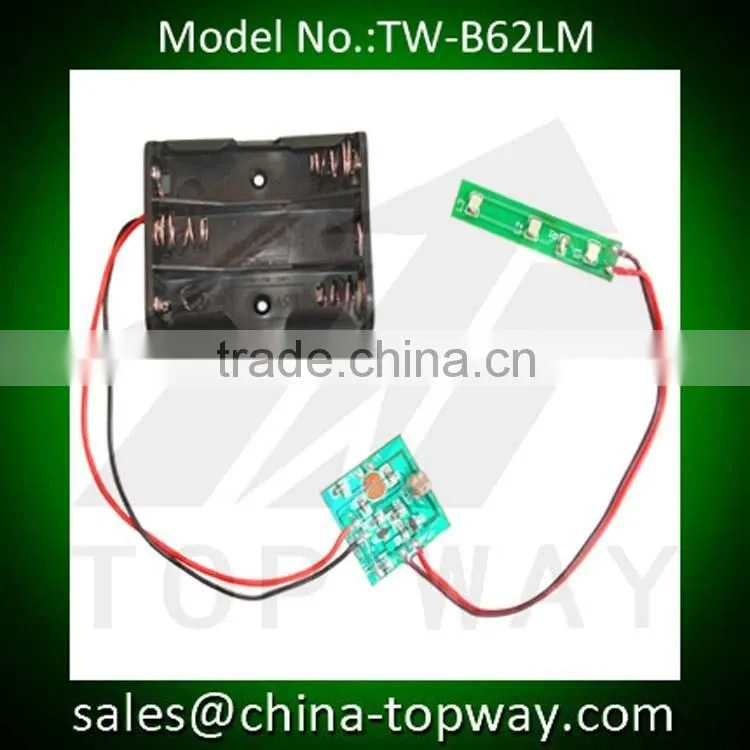 SMD flashing led module with light sensor made in Shenzhen