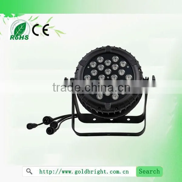 High brightness waterproof stage light 10w RGBW 24 LED