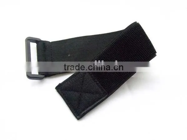 elastic hook and loop band rubber band loop good quality