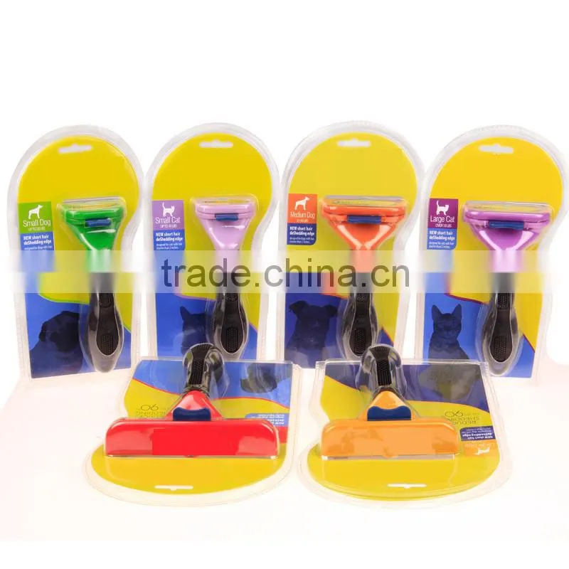 Plastic pet brushes and combs