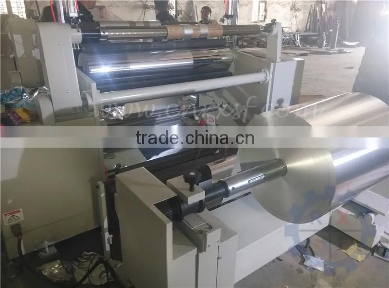 1300mm Aluminum foil slitter rewinder machine