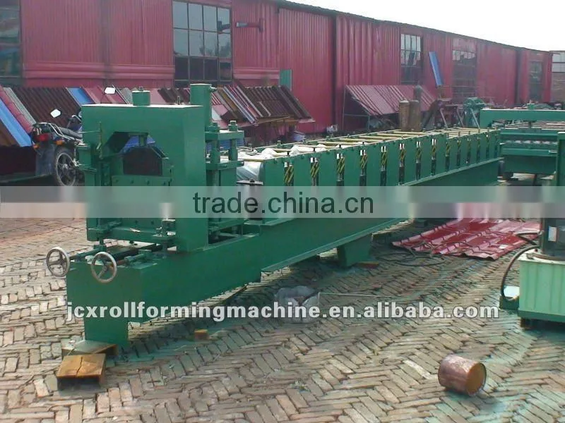metal roof ridge cap roll forming machine