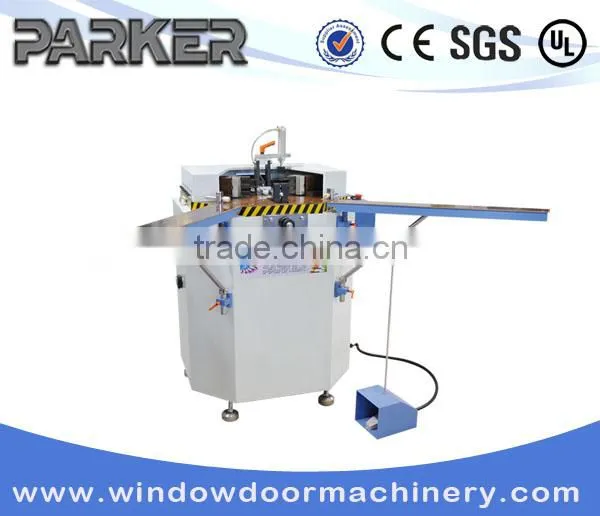 double-head aluminum precision cutting saw,aluminium doors window manufacturing machine