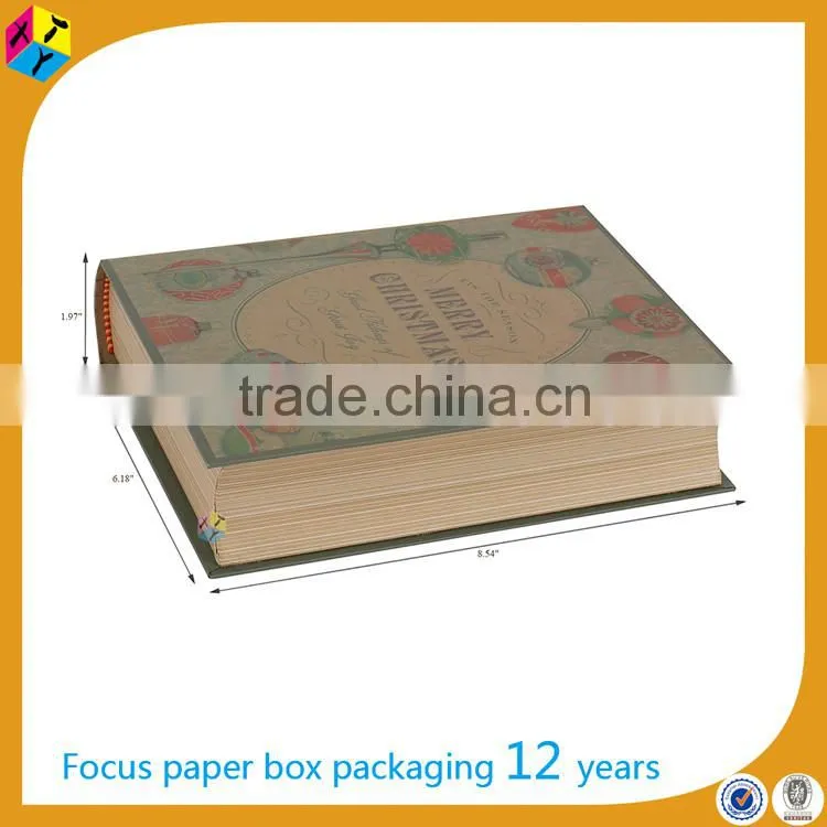 shenzhen paper decorative book like boxes