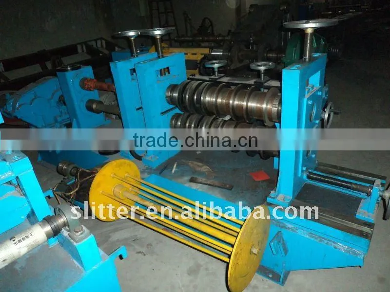 silicon steel coil rewinding machine line JQ-0.5-2x1300