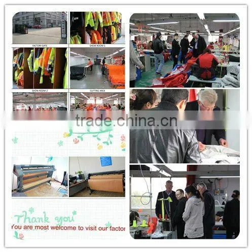 High Visibility Orange Parka