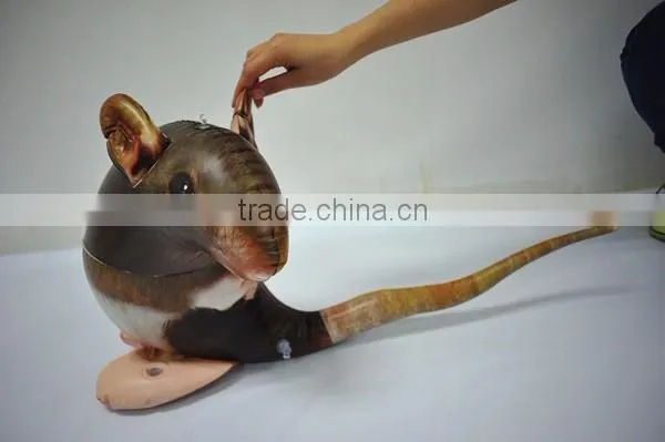 PVC inflatable Mouse model for party vivid inflatable mouse animal toys
