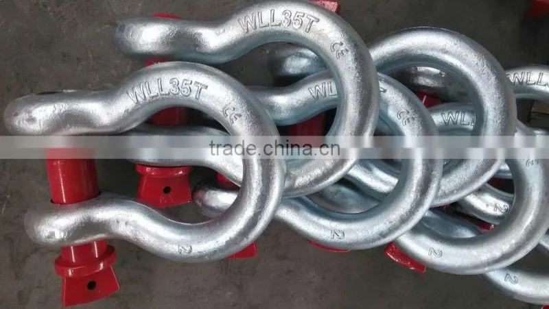 EUROPEAN TYPE COMMERCIAL LARGE DEE SHACKLE
