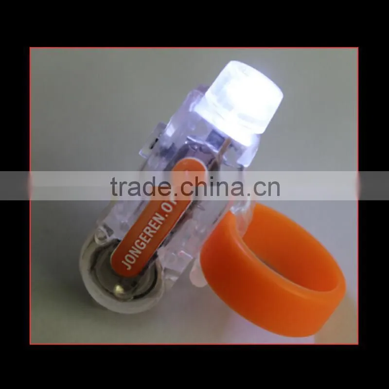 cheapest led laser finger light,led light up finger light with 3XAG10 battery