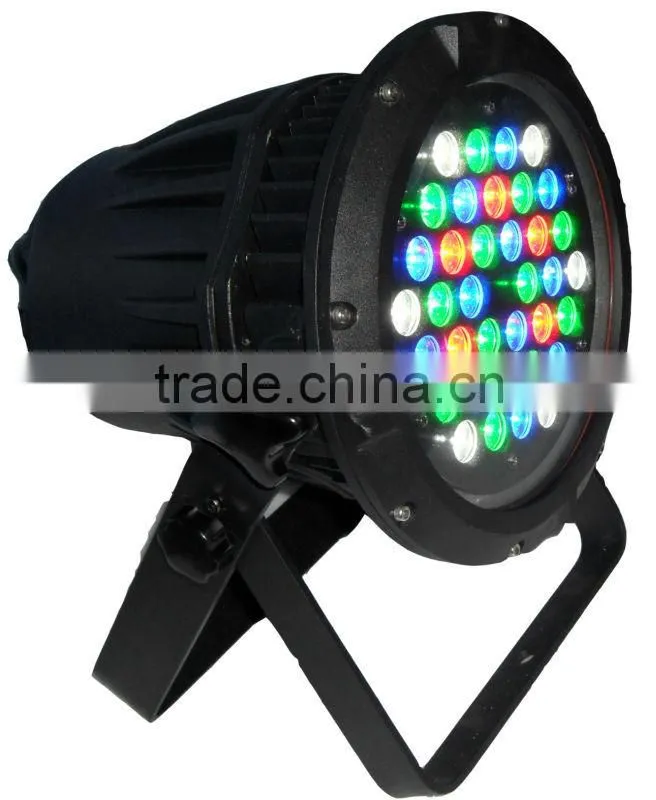 36*3w RGBW waterproof PAR light outdoor lighting