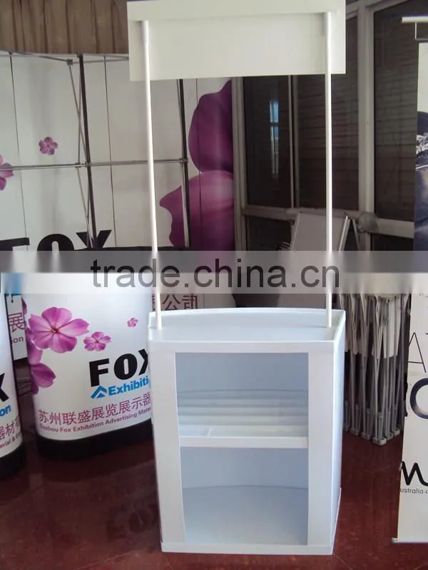 Plastic Promotion Table Sales Counter