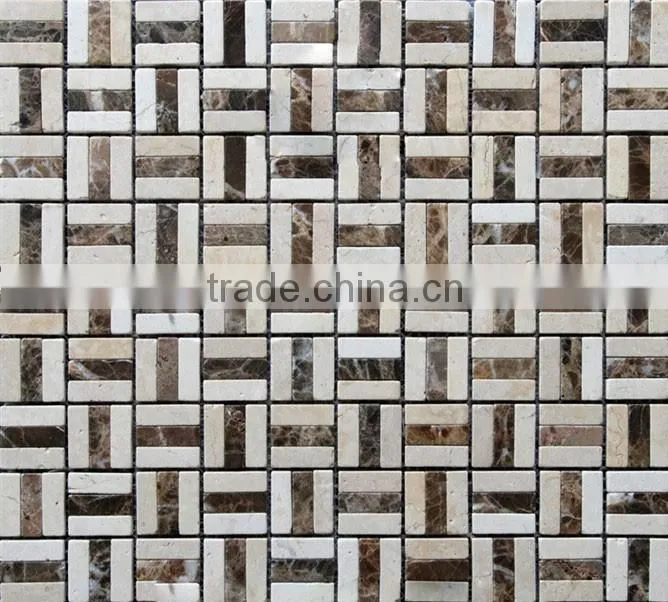 New style marble mosaic floor tile on sale