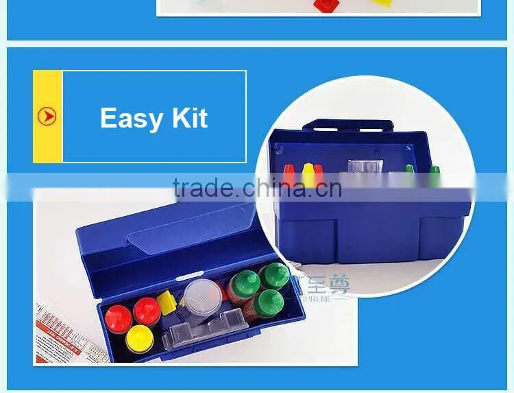 5 way test kit (PH / CL / Bromine / Alkalinity / Acid demand) , swimming pool test kit