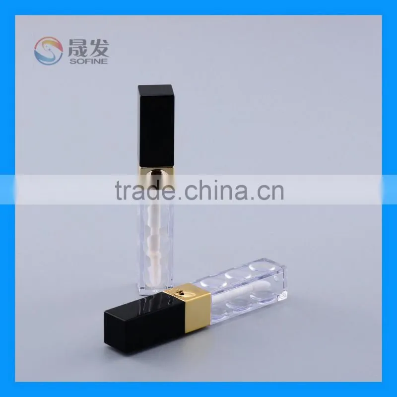 8ML lipstick packaging Empty square Lip gloss cosmetics Container