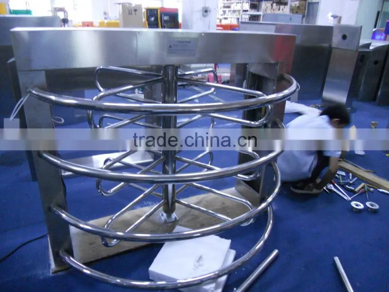2015 Wanqiaohong Hot Selling Security Waterproof Half Height Turnstile price/ Half Height Turnstyle