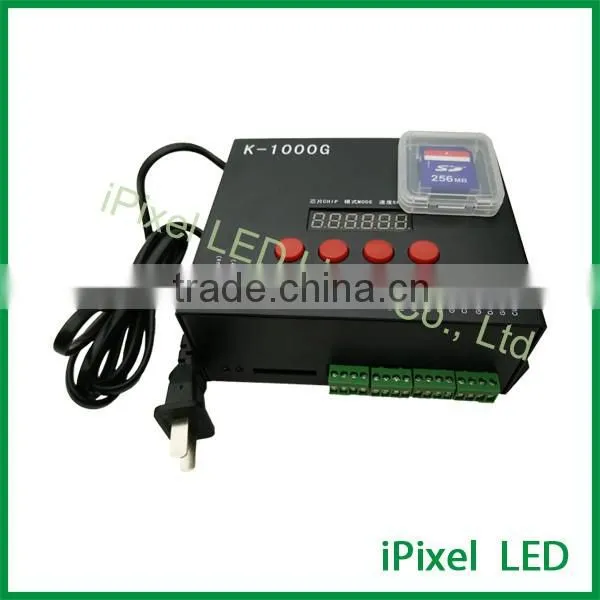 DMX 512 LED controller output SD card