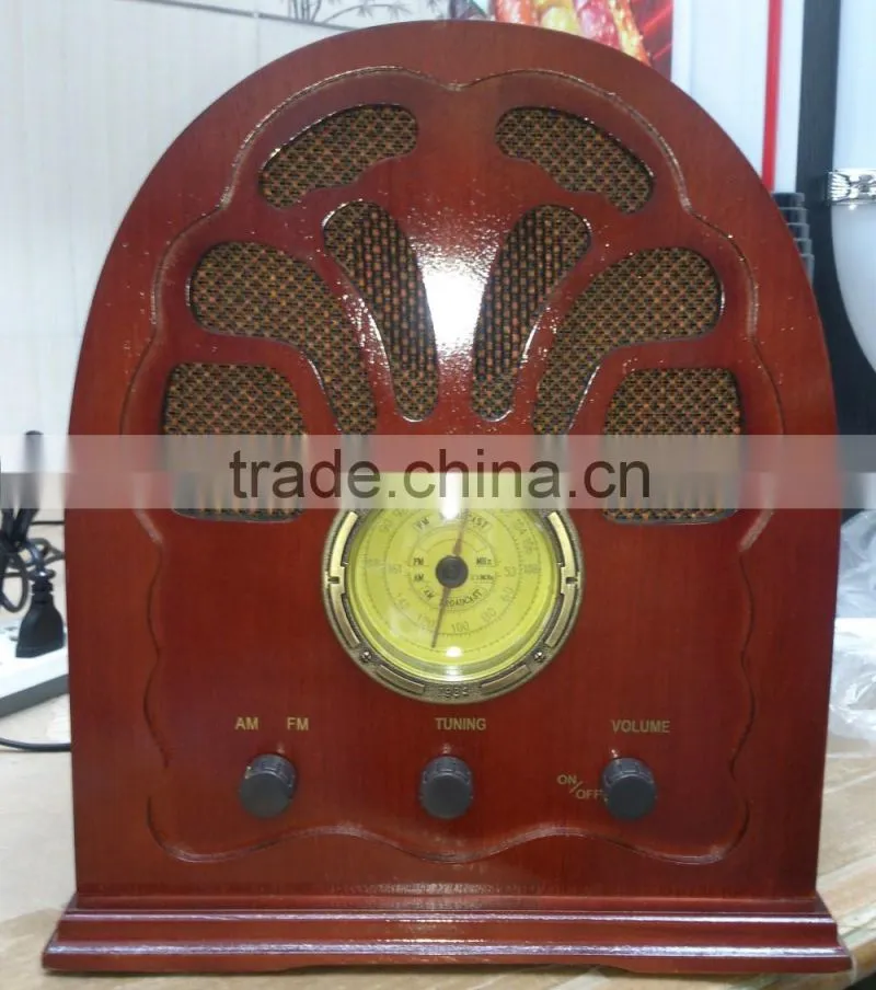 Retro Radio - Wooden Speaker - 50s gift
