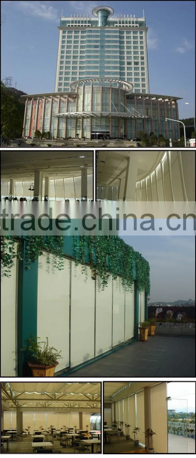 Electronic window shades window shutters interior window shutters