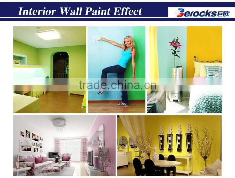 Interior wall easily brush emulsioni paint of non-toxic