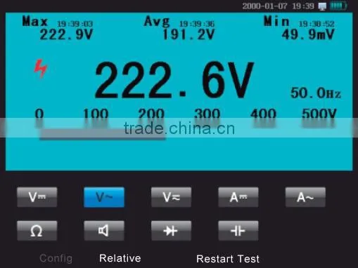 Micsig handheld 100MHz oscilloscope Tablet Oscilloscope Support touch screen operation MS210T Series 10 physical measurements