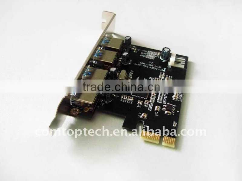 usb3.0 4-port pci express adapter card