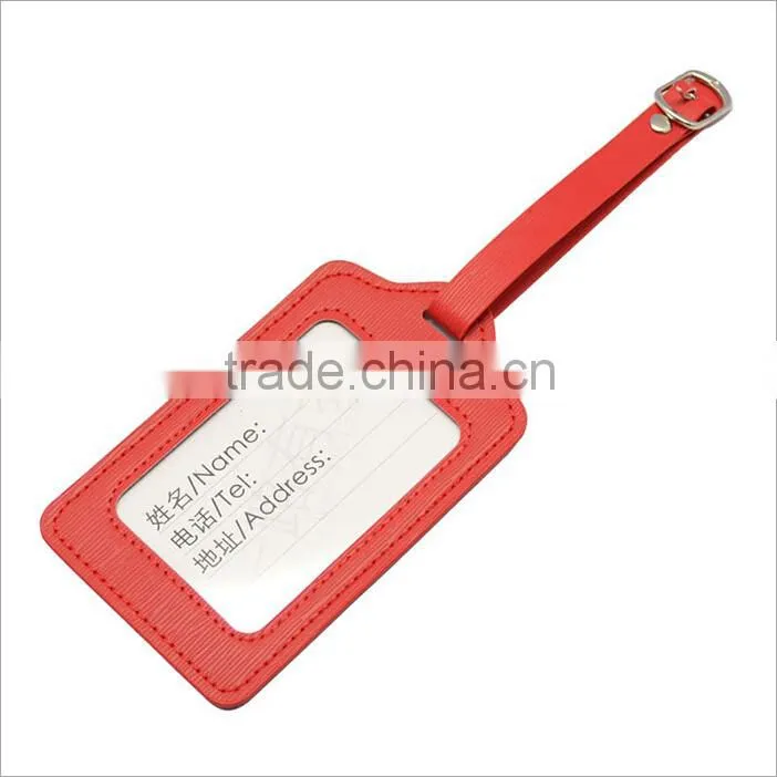 11*7cm custom logo bulk luggage tags