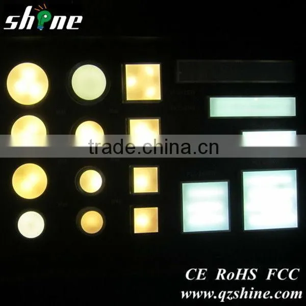 LED glass panel light