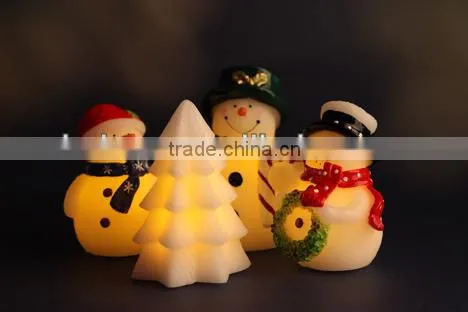Wholesale Christmas tree shap candle,christmas led light,Christmas Candle for sale