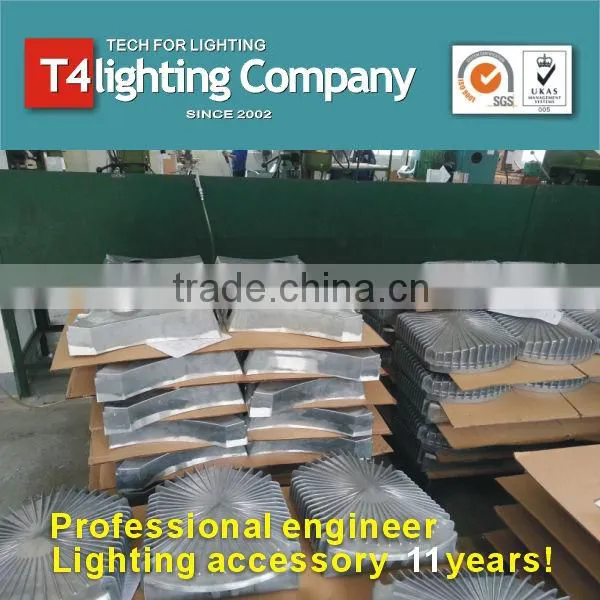 foshan 17inch aluminum casting Street lighting pole in lamp pole LS004