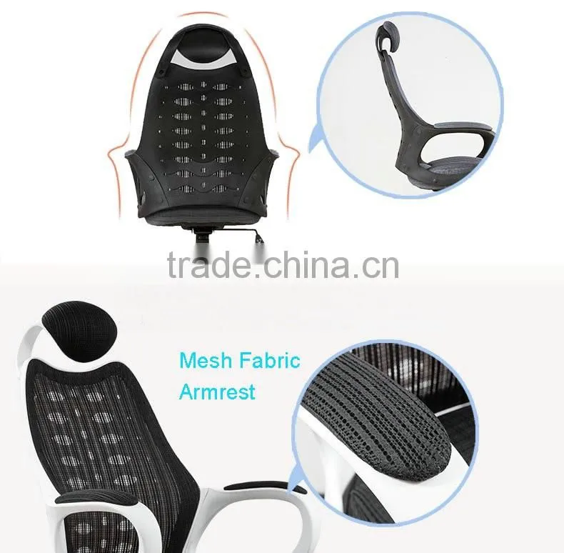 2016 M17 Swivel PU Leather Mesh Office Racing Gaming Reclining Computer Desk Chair