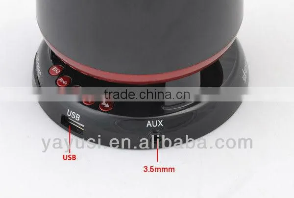 Bullet shape FM speaker supporting SD/TF