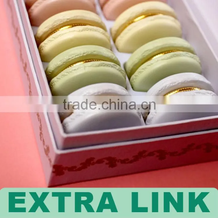 High Quality New Design Clear Plastic Macaron Packaging Box Wholesale