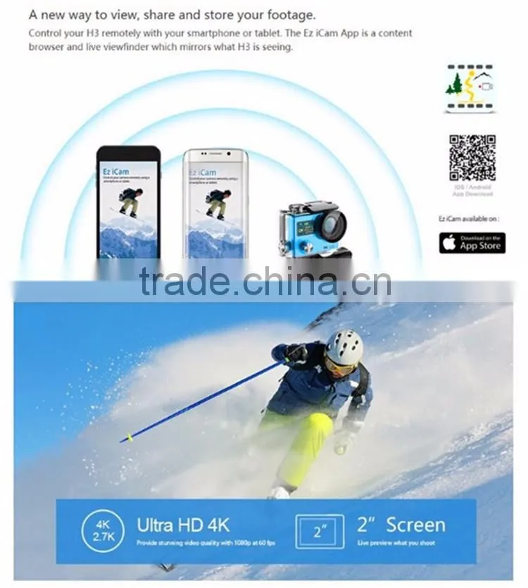 Best selling products H3R Sports sport camera Wifi Helmet