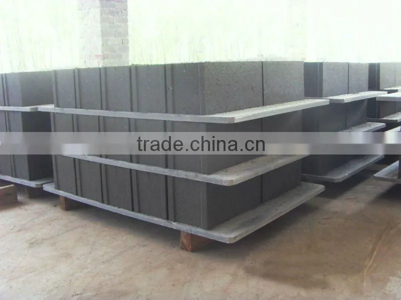 Recycle PVC block pallet for concrete block making machine