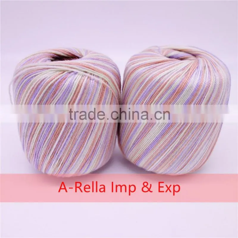 acrylic yarn for hand knitting , multicolors types of 100% acrylic yarn knitting yarn for hand knitting
